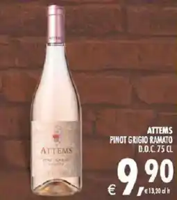 Deco Supermercati Attems pinot grigio ramato d.o.c. offerta