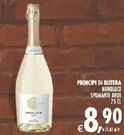 Deco Supermercati Principi di butera neroluce spumante brut offerta