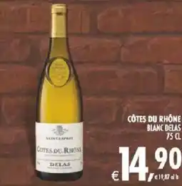 Deco Supermercati Côtes du rhône blanc delas offerta