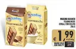Deco Supermercati Mulino bianco fisarmoniche cereali/cioccolato offerta