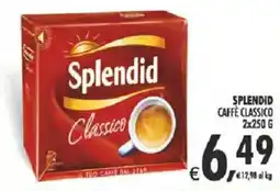 Deco Supermercati Splendid caffè classico offerta
