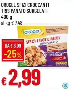Galassia Orogel sfizi croccanti tris panato surgelati offerta