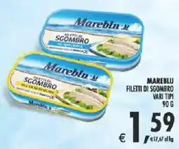 Deco Supermercati Mareblu filetti di sgombro offerta