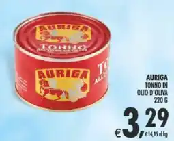 Deco Supermercati Auriga tonno in olio d'oliva offerta