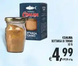 Deco Supermercati Coalma bottarga di tonno offerta
