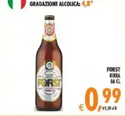 Deco Supermercati Forst birra offerta