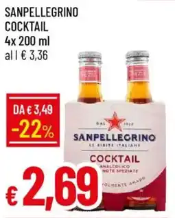 Galassia Sanpellegrino cocktail offerta
