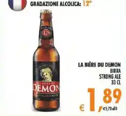 Deco Supermercati La bière du demon birra strong ale offerta