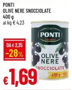 Galassia Ponti olive nere snocciolate offerta