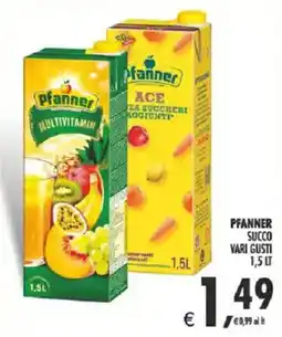 Deco Supermercati Pfanner succo offerta