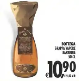 Deco Supermercati Bottega grappa vapore barrique offerta