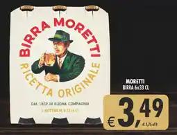 Deco Supermercati Moretti birra offerta
