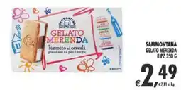 Deco Supermercati Sammontana gelato merenda offerta