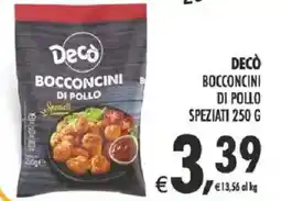 Deco Supermercati Decò bocconcini di pollo speziati offerta