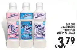 Deco Supermercati Deo due ammorbidente concentrato offerta