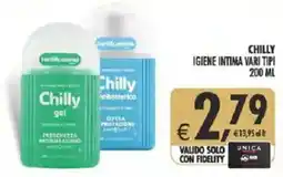 Deco Supermercati Chilly igiene intima offerta