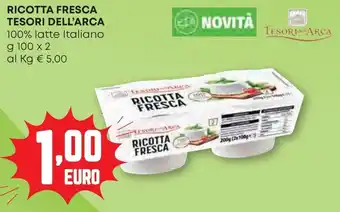 Pam Ricotta fresca TESORI DELL'ARCA offerta