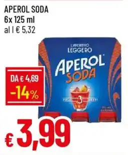 Galassia Aperol soda offerta