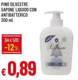 Galassia Pino silvestre sapone liquido con antibatterico offerta