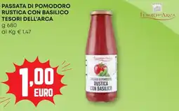 Pam Passata di pomodoro rustica con basilico TESORI DELL'ARCA offerta