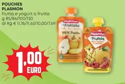 Pam Pouches plasmon frutta e yogurt o frutta offerta