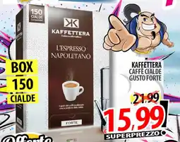 Il Genio Supermercato Kaffettera caffè cialde gusto forte offerta