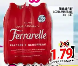 Il Genio Supermercato Ferrarelle acqua minerale offerta