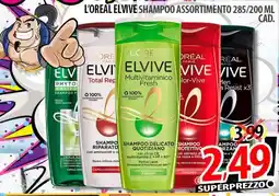 Il Genio Supermercato L'oreal elvive shampoo assortimento offerta