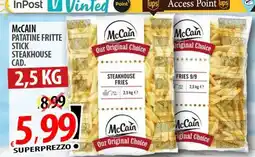 Il Genio Supermercato McCain patatine fritte stick steakhouse offerta