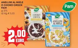 Pam Anellini al miele o choko crock PAM offerta