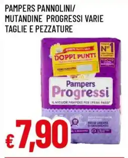 Galassia Pampers pannolini/ mutandine progressi offerta