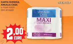 Pam Carta igienica ARKALIA CASA offerta