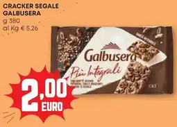 Pam Cracker segale GALBUSERA offerta
