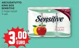 Pam Asciugatutto king size SENSITIVE offerta