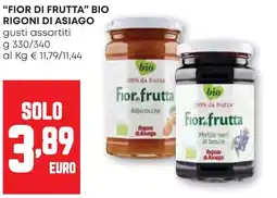 Pam "fior di frutta" bio RIGONI DI ASIAGO offerta