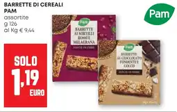 Pam Barrette di cereali PAM offerta