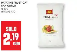 Pam Patatine "rustica" SAN CARLO offerta
