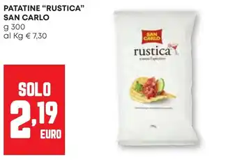 Pam Patatine "rustica" SAN CARLO offerta