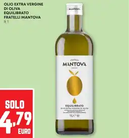 Pam Olio extra vergine di oliva equilibrato FRATELLI MANTOVA offerta