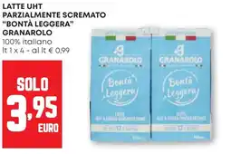 Pam Latte uht parzialmente scremato "bontà leggera" GRANAROLO offerta