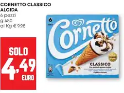 Pam Cornetto classico algida offerta