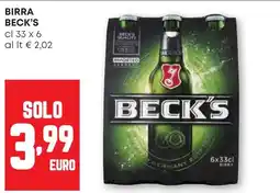 Pam Birra BECK'S offerta