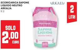 Pam Ecoricarica sapone liquido neutro ARKALIA offerta