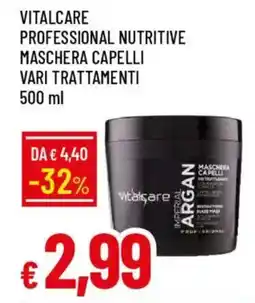 Galassia Vitalcare professional nutritive maschera capelli offerta