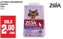 Pam Lettiera assorbente bianca ZÓA offerta