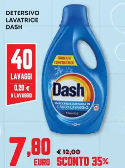 Pam Detersivo lavatrice DASH offerta