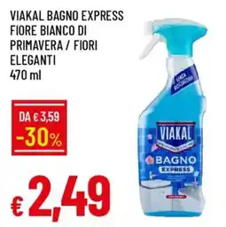Galassia Viakal bagno express fiore bianco di primavera / fiori eleganti offerta