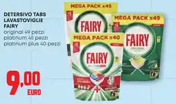 Pam Detersivo tabs lavastoviglie FAIRY offerta