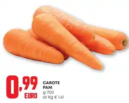 Pam Carote PAM offerta
