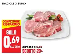 Pam Braciole di suino offerta